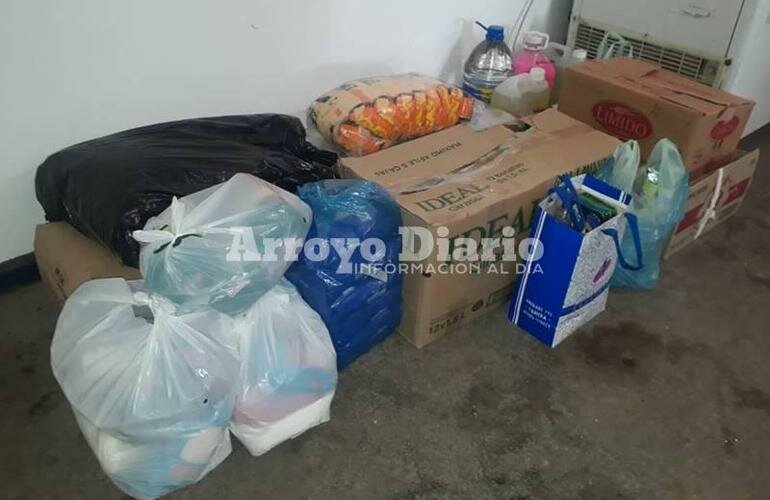 Imagen de ?Sumate y ayud?!: Las primeras donaciones van llegando al cuartel