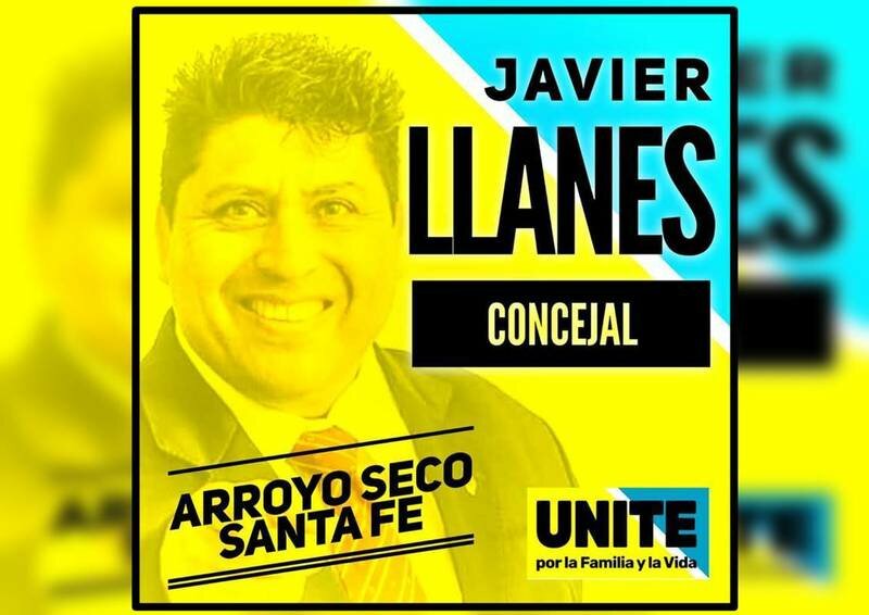 El afiche que se difundi? en las redes sociales al momento de conocerse que el religioso ten?a intenciones de participar de los comicios legislativos locales de este 2019.