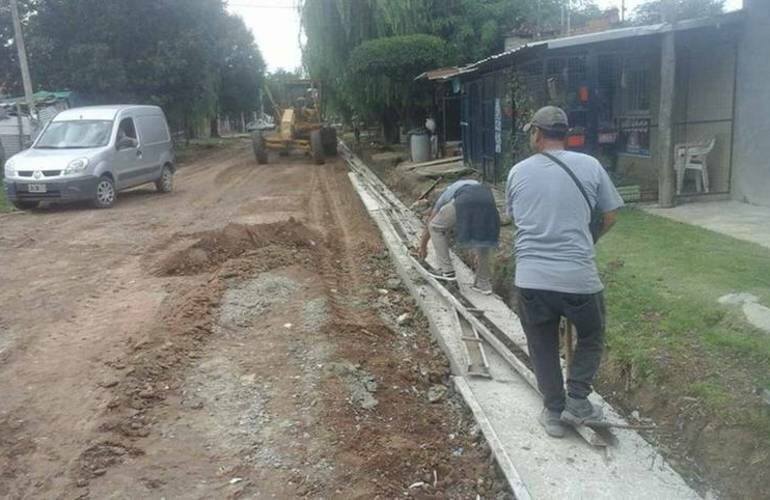 Imagen de Falta muy poco: ?ltimos trabajos para terminar el cord?n cuneta