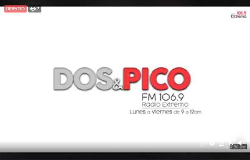 Imagen de Emisi?n EN VIVO, Dos & Pico Radio Extremo 106.9