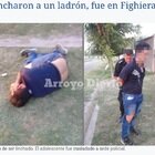 El delincuente fue linchado por el due?os de una motocicleta que intent? robar el d?a anterior